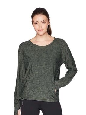 PrAna | Philipa Green Heathered Long Sleeve Athletic Top Yoga Outdoors Running